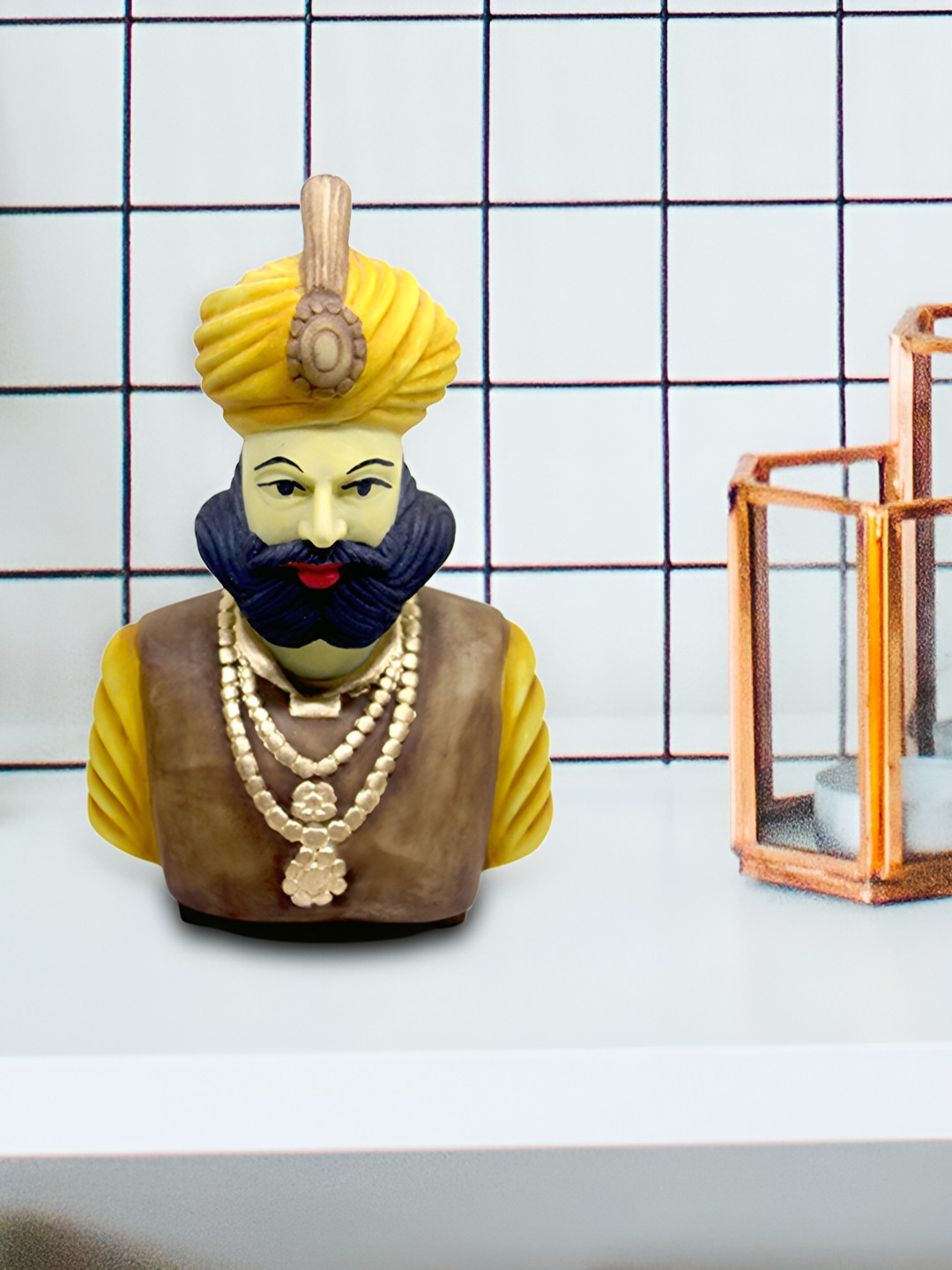 

Craft Junction Yellow Brass Figurine Showpiece