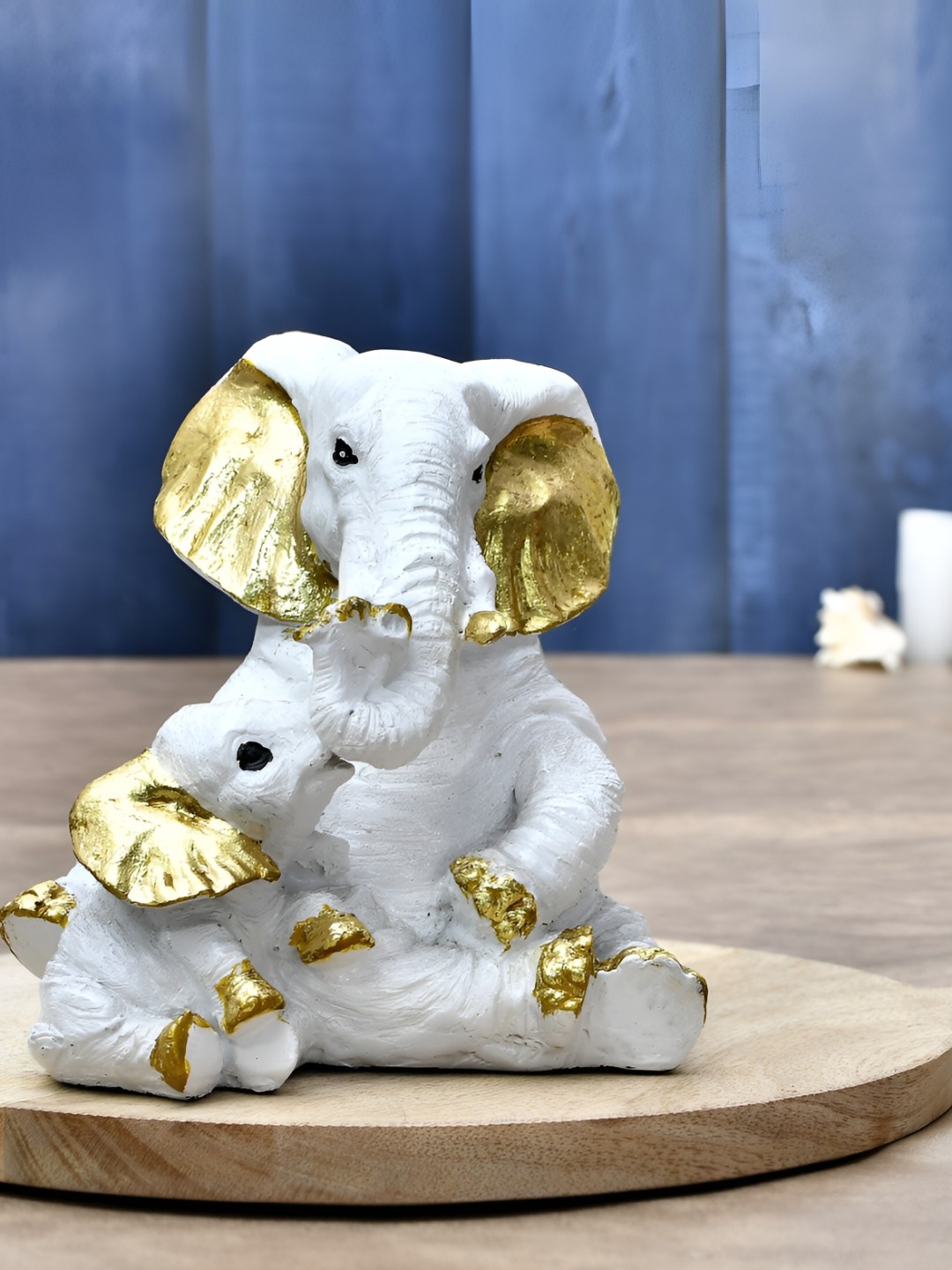 

Craft Junction White & Gold Toned Religious Showpiece