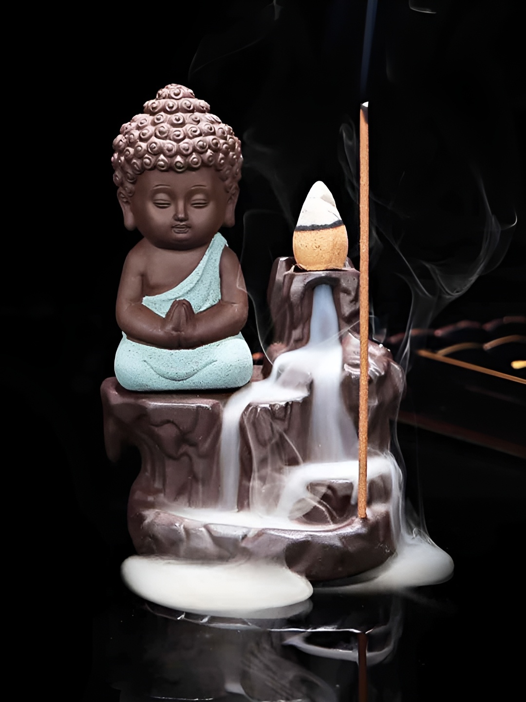 

Craft Junction Black Buddha Idol Showpiece