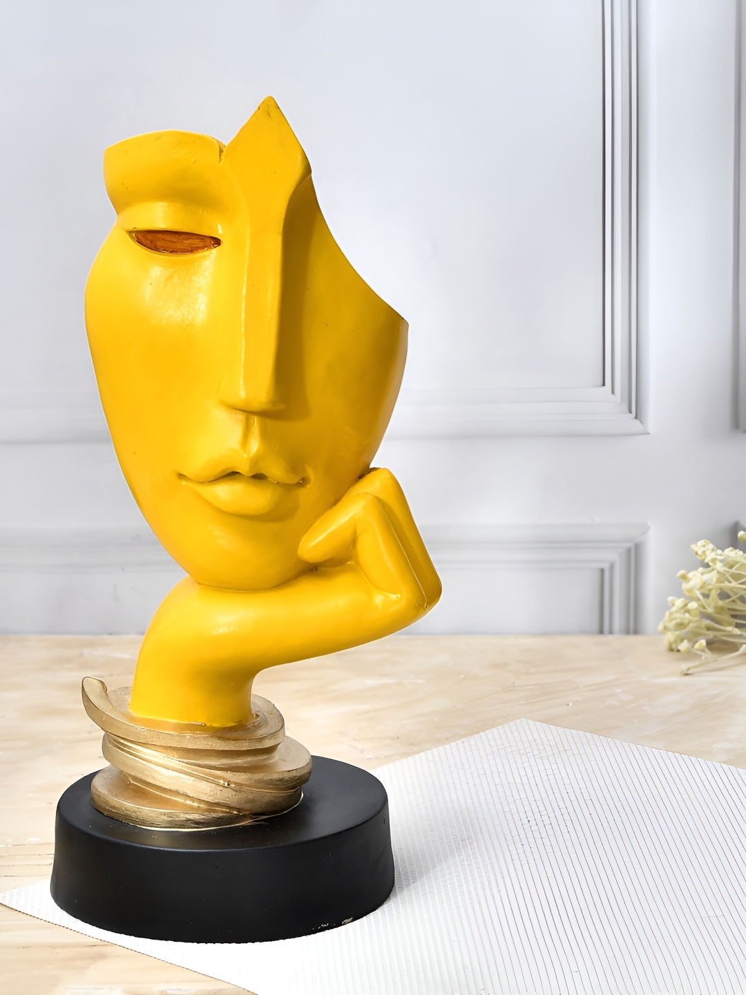 

Craft Junction Yellow Fengshui Decorative Showpiece