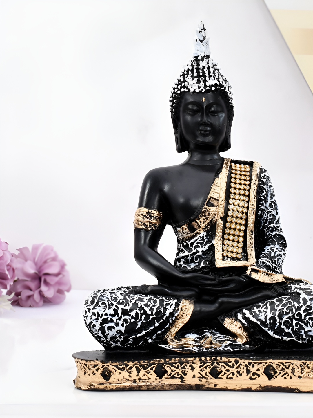 

Craft Junction Black Buddha Idol Showpiece