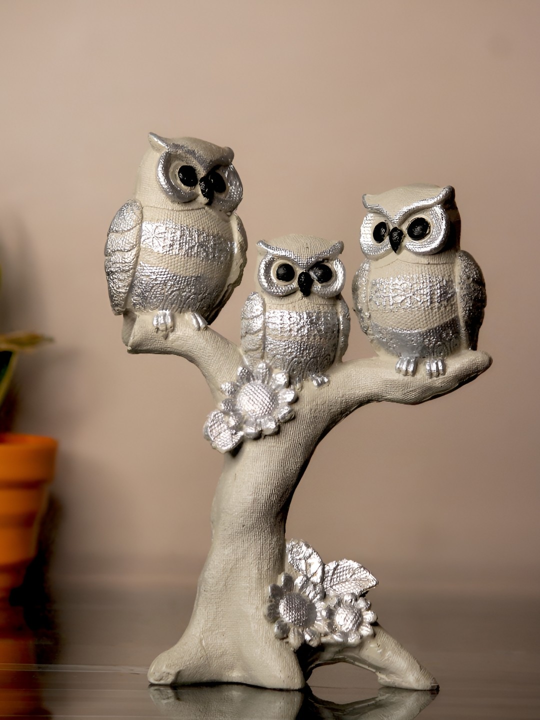 

Craft Junction Brown Birds Polyresin Showpiece