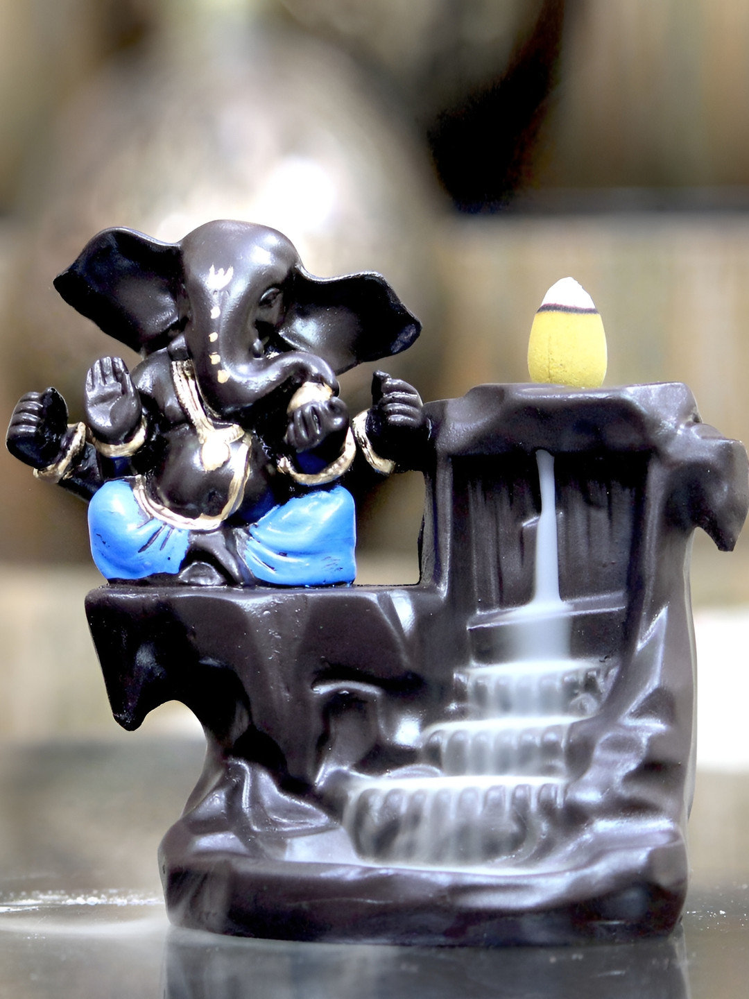 

Craft Junction Black Polyresin Religious Showpiece, Multi