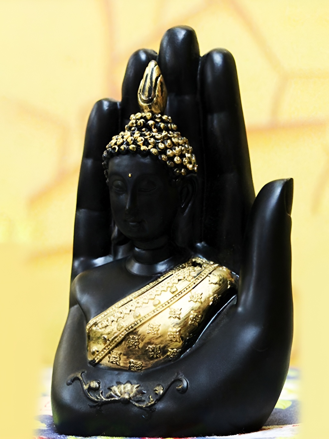 

Craft Junction Black Polyresin Religious Showpiece, Multi