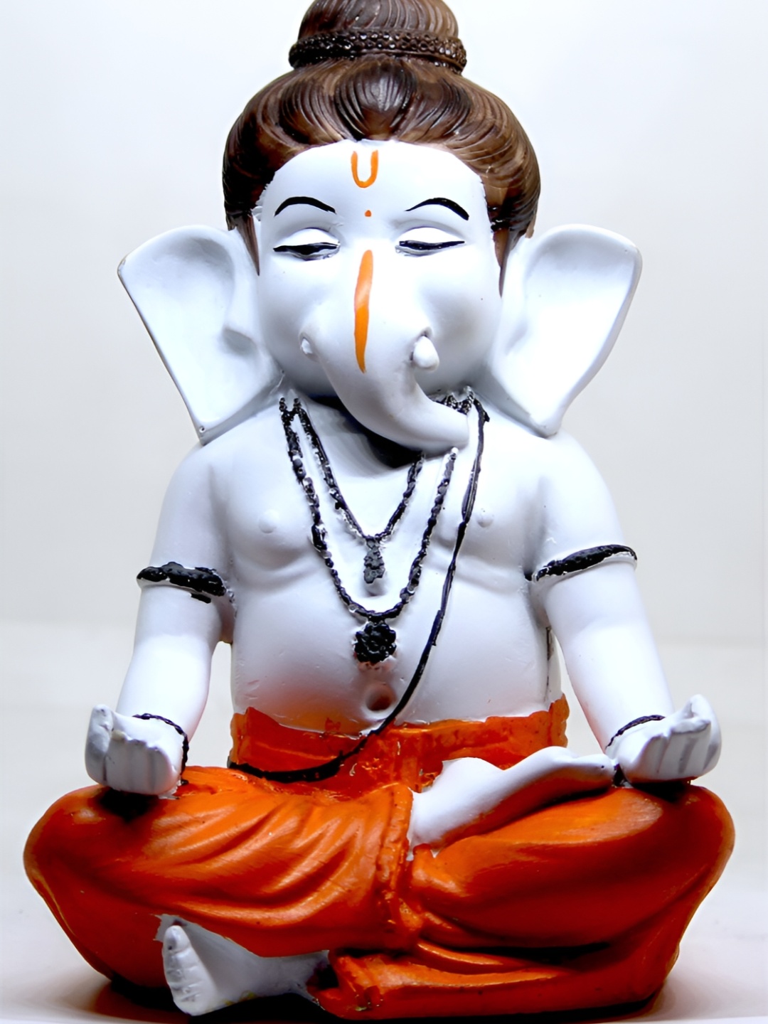 

Craft Junction White & Black Religious Decorative Showpiece