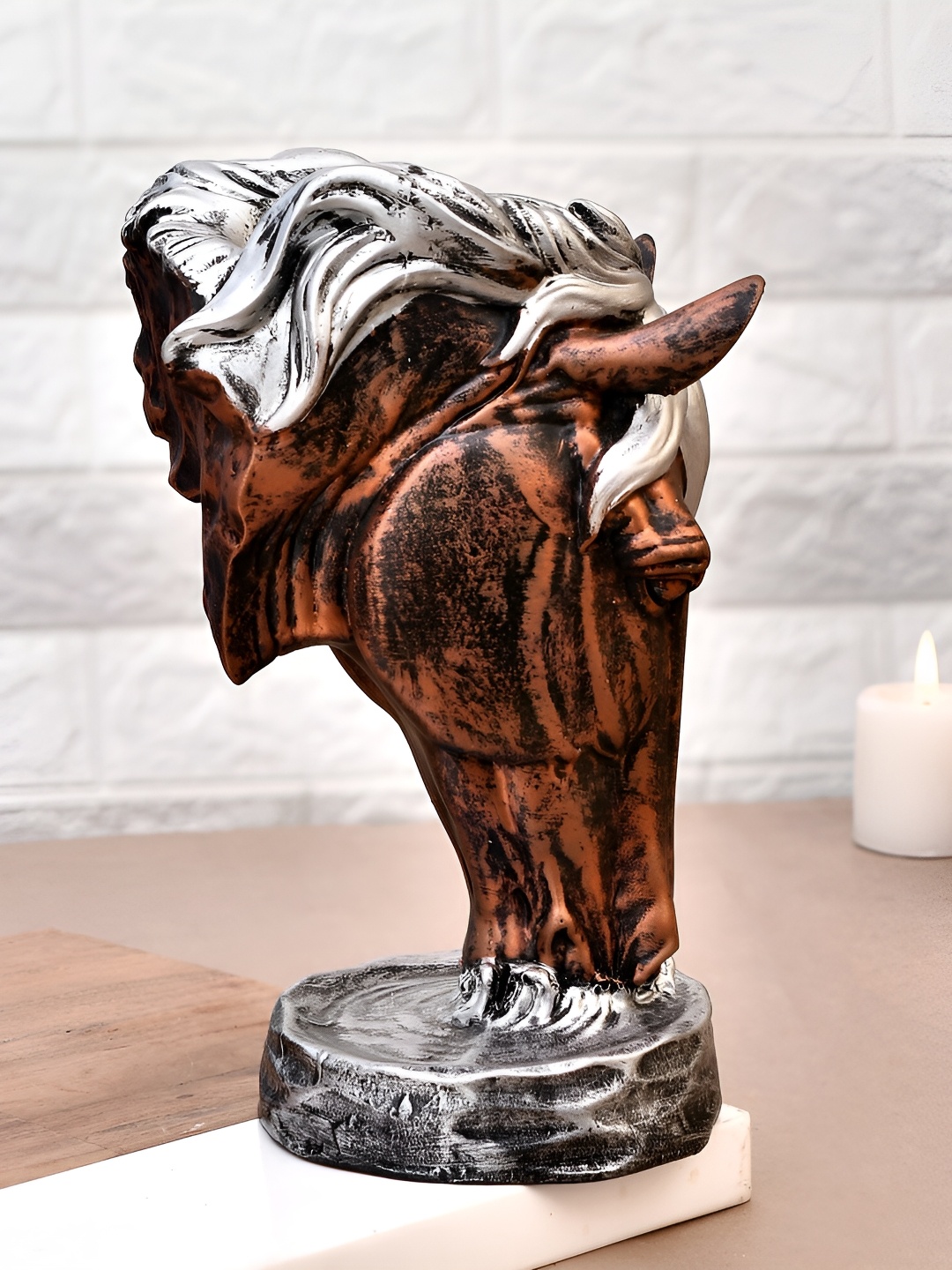 

Craft Junction Brown Horse Polyresin Showpiece