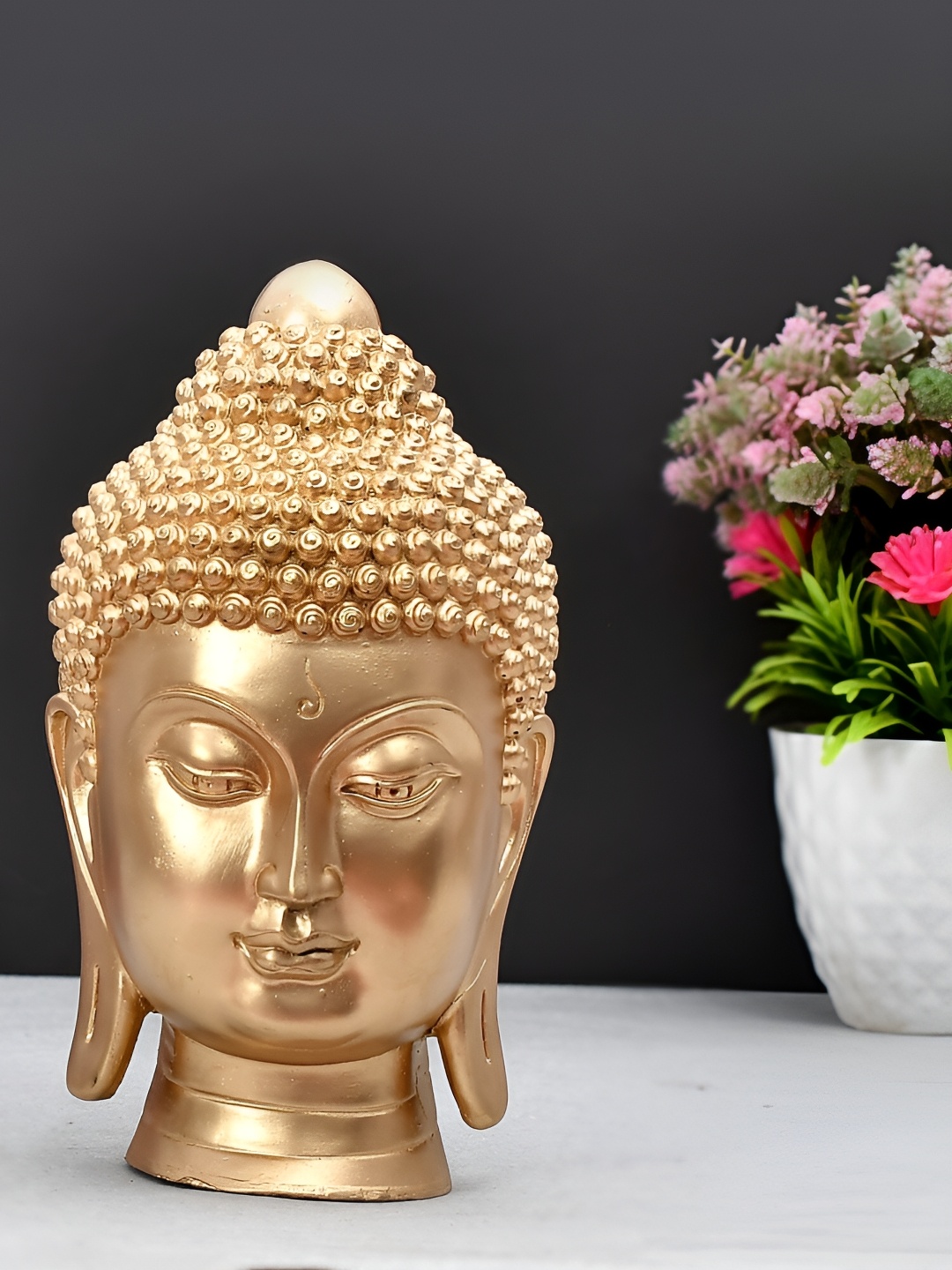 

Craft Junction Gold Toned Buddha Idol Showpiece