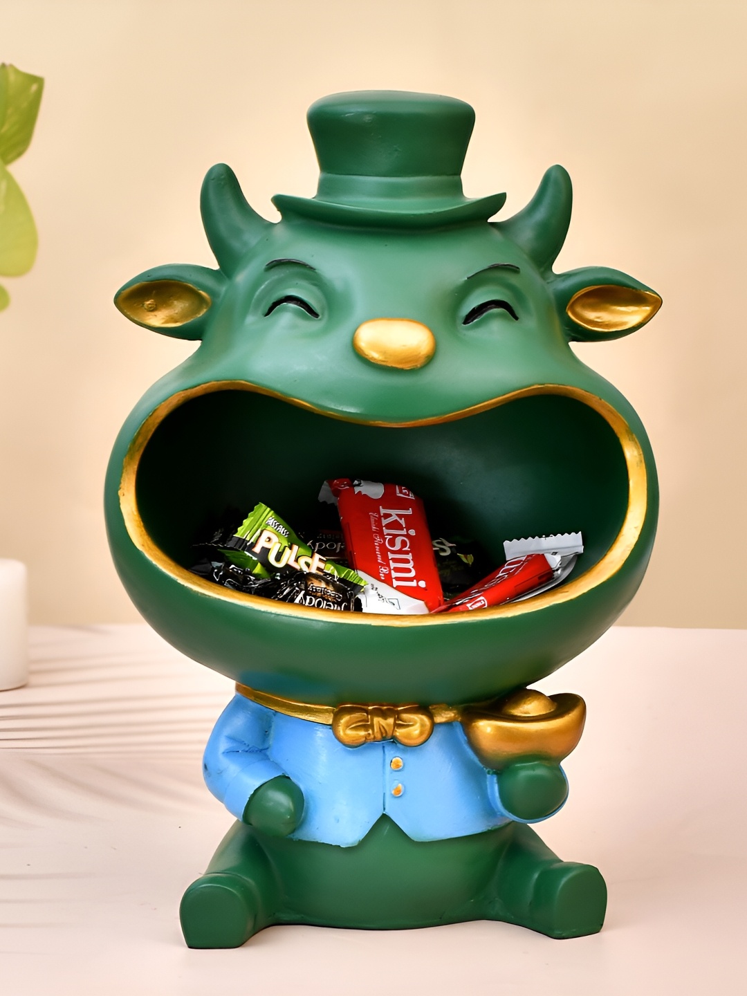 

Craft Junction Green Polyresin Showpiece, Multi