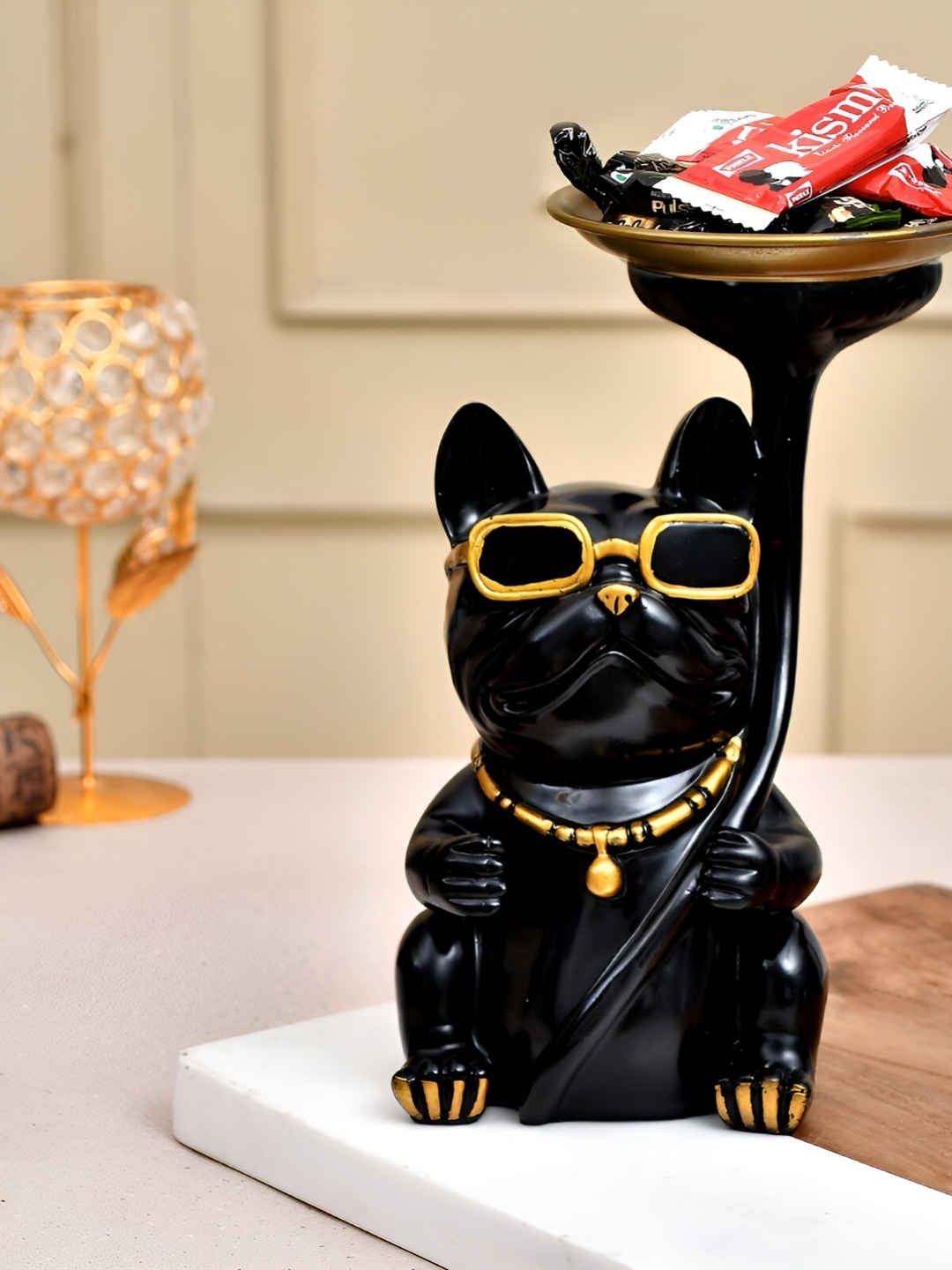 

Craft Junction Black Polyresin Curio Showpiece