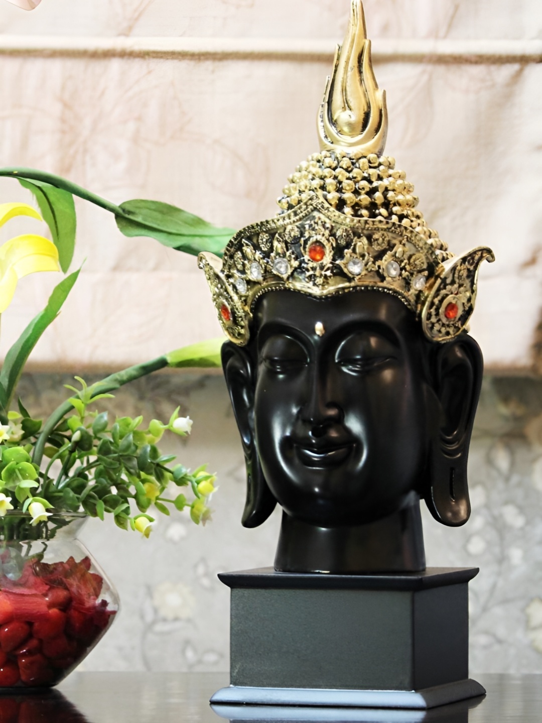 

Craft Junction Brown Buddha Idol Showpiece