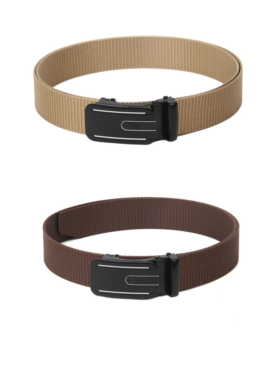 

Calvadoss Women Set Of 2 Belt, Beige