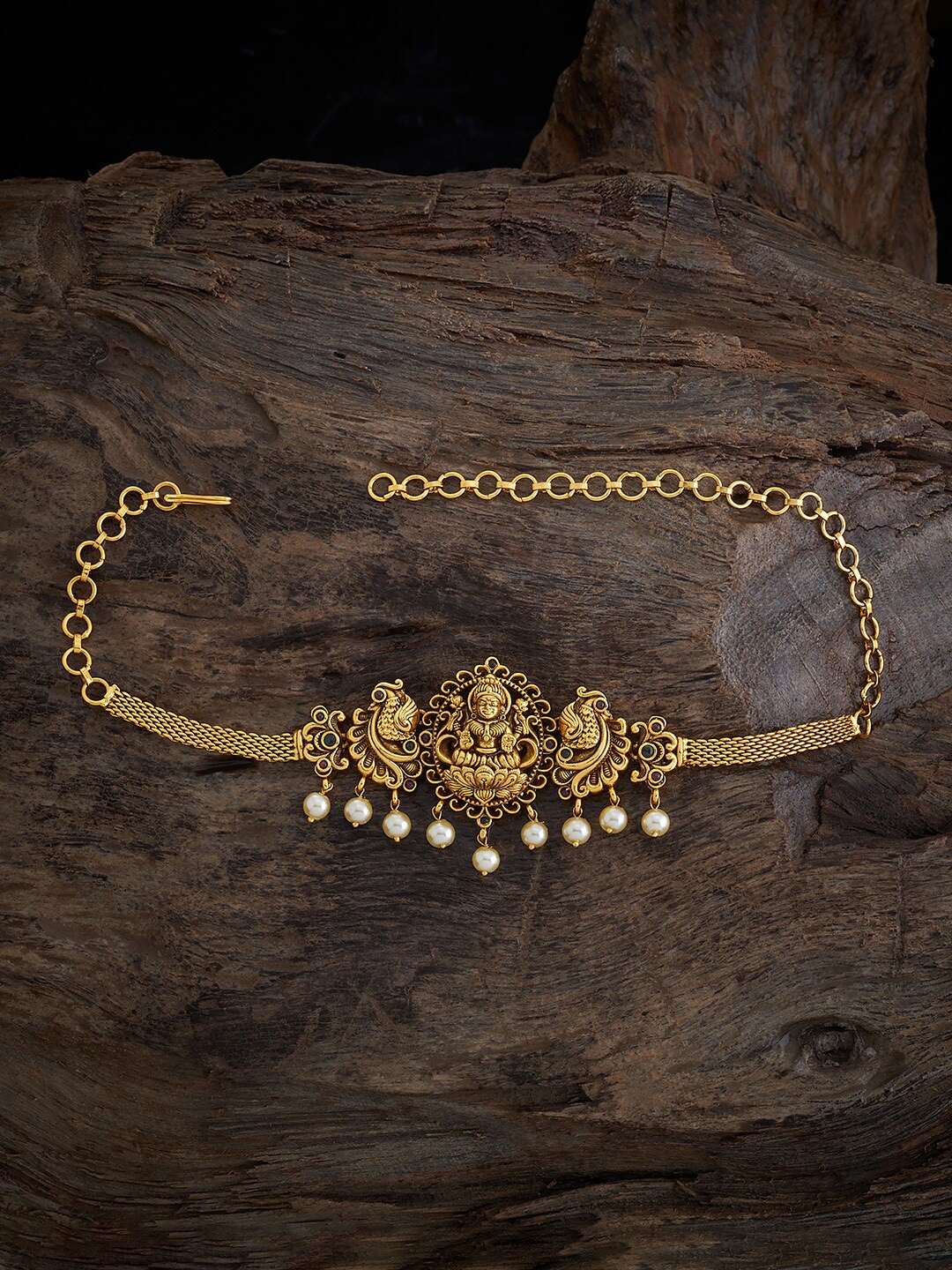 

Kushal's Fashion Jewellery Women Gold-Plated Armlet Bracelet