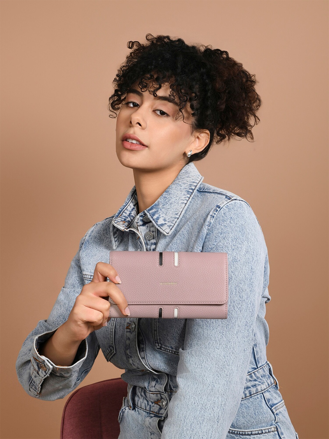 

Accessorize Women Envelope Wallet, Pink