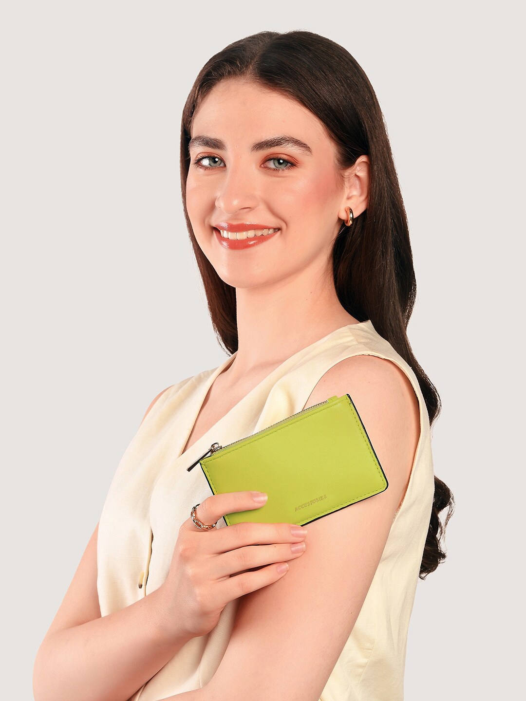 

Accessorize Women Card Holder, Lime green