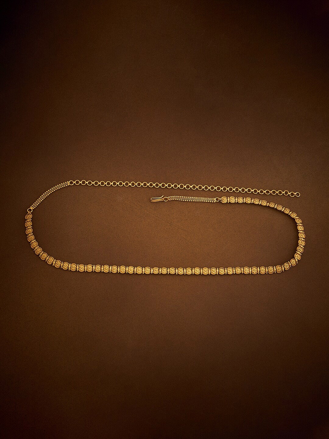 

Kushal's Fashion Jewellery Gold-Plated Waist Chain Saree Accessories