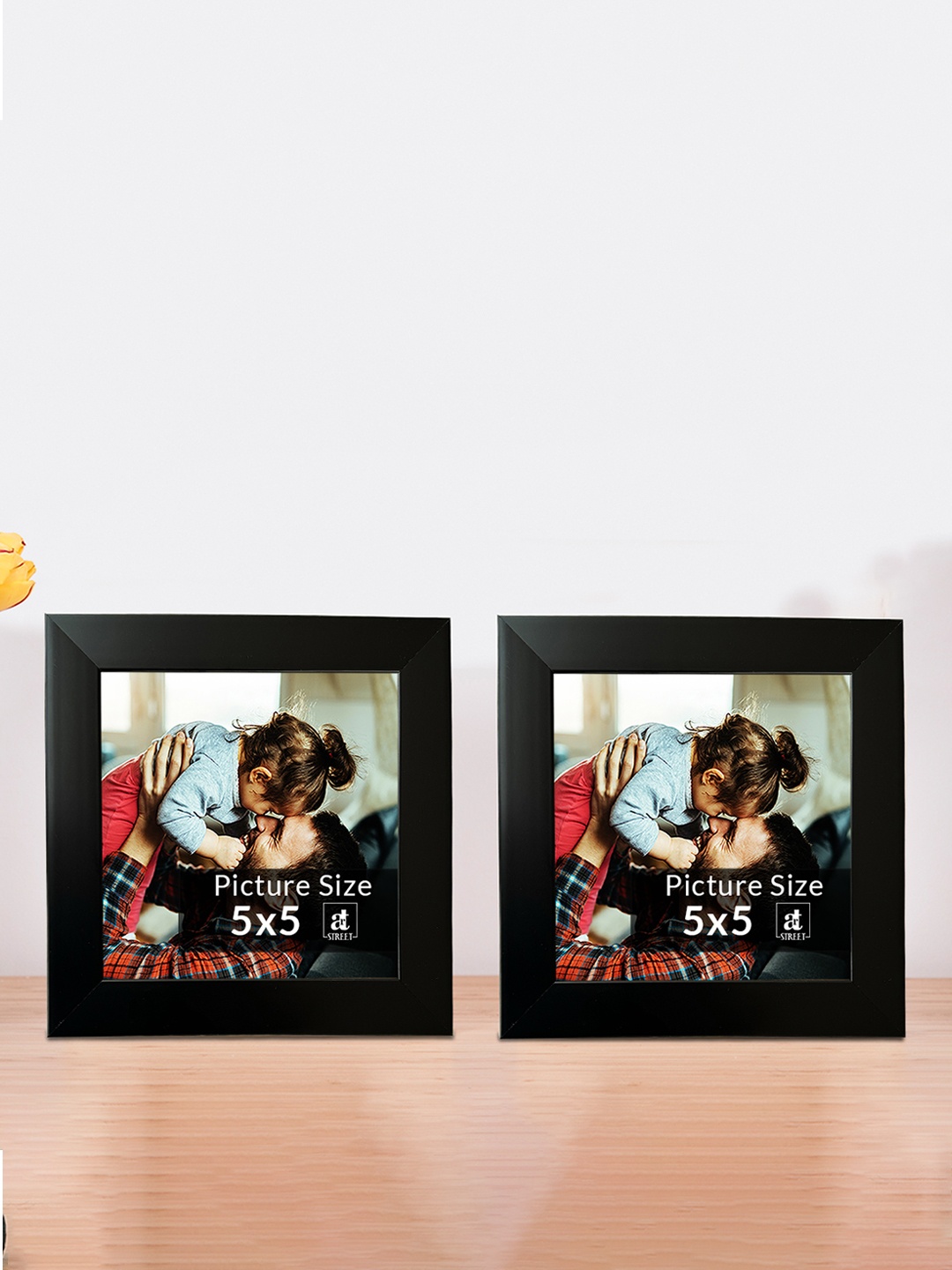 

Art Street Black Set of 2 Wooden Table Photo Frames