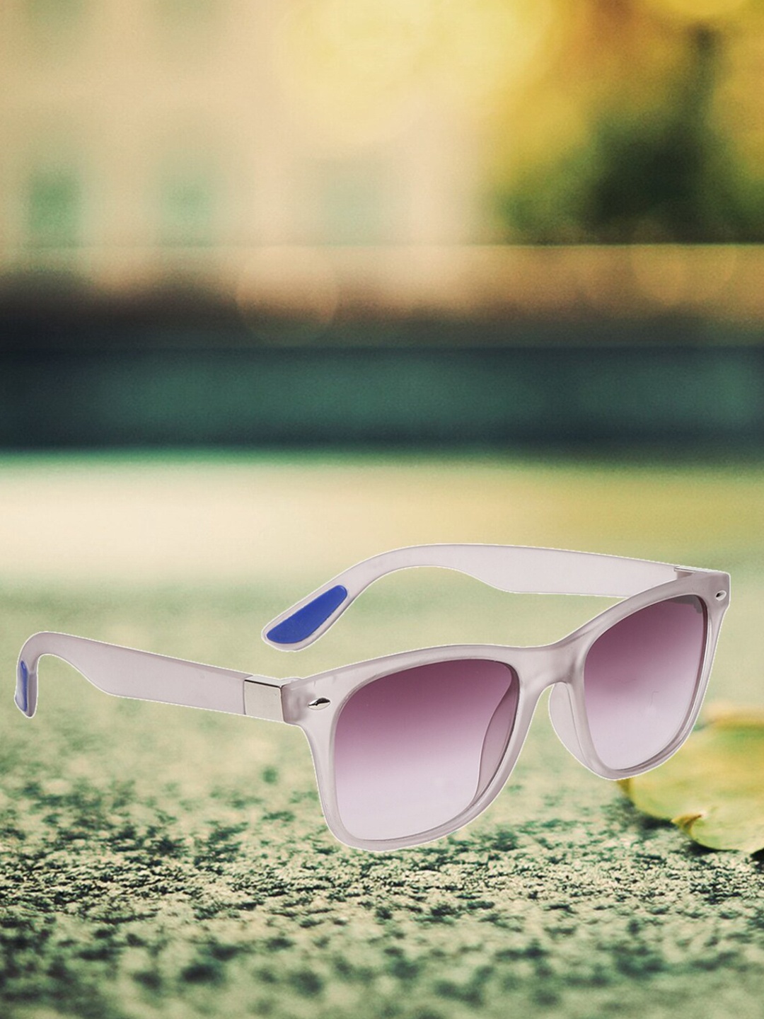 

Swiss Design Unisex Wayfarer Sunglasses with UV Protected Lens SDSG-10, Purple