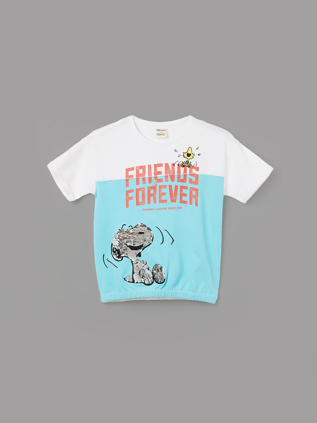 

Fame Forever by Lifestyle Girls Peanuts T Shirt, White