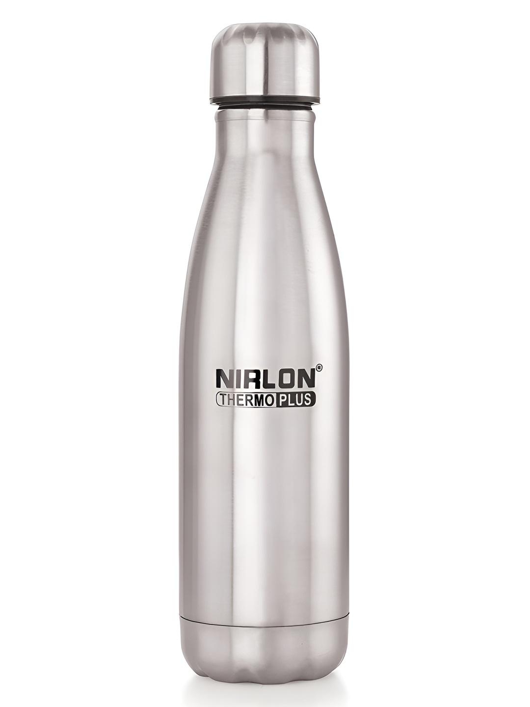 

NIRLON Silver-Toned Stainless Steel Double Insulated Wall Vacuum Flask 350 ml