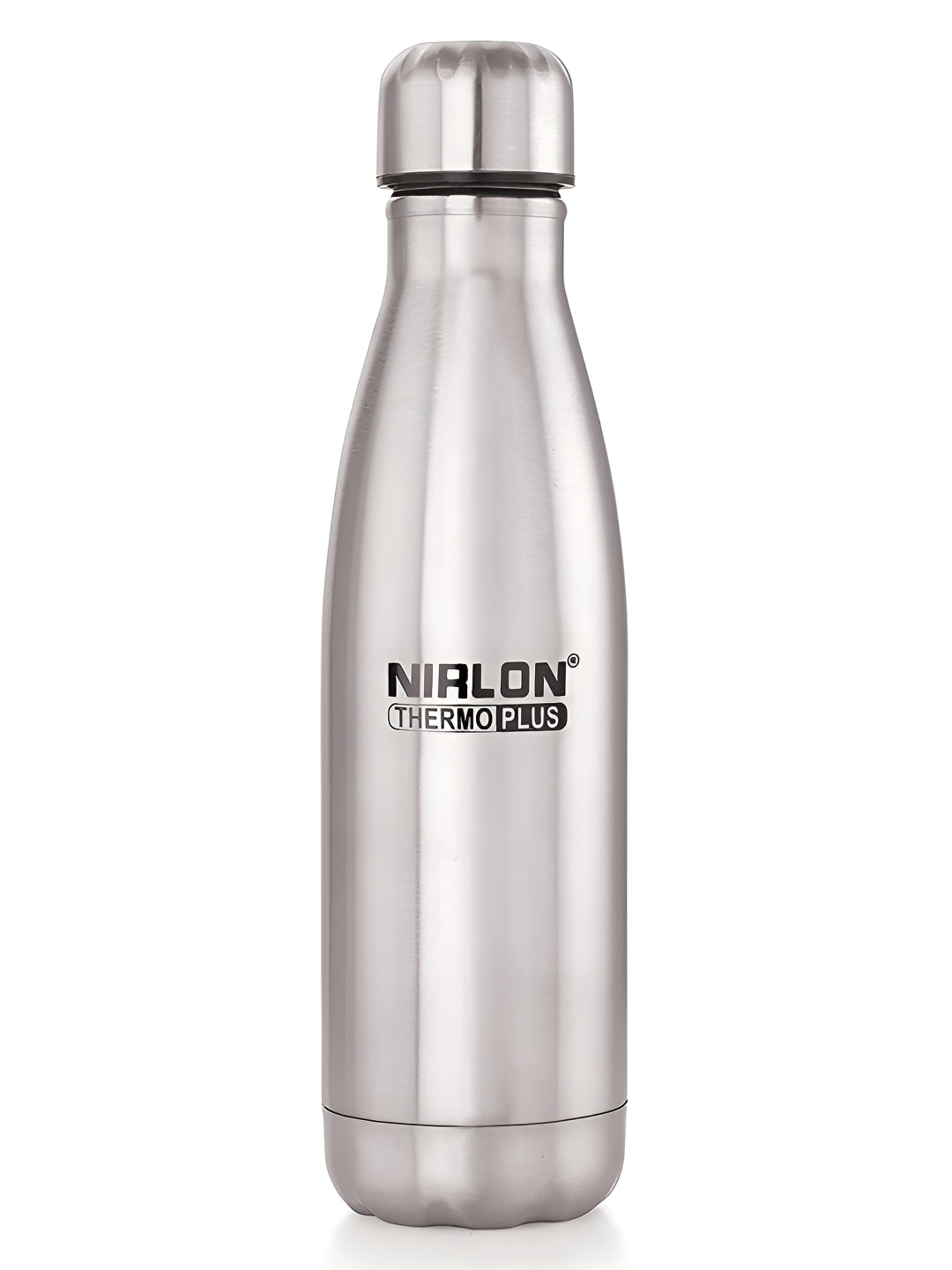 

NIRLON Silver-Toned Single Stainless Steel Water Bottle 1 Ltr