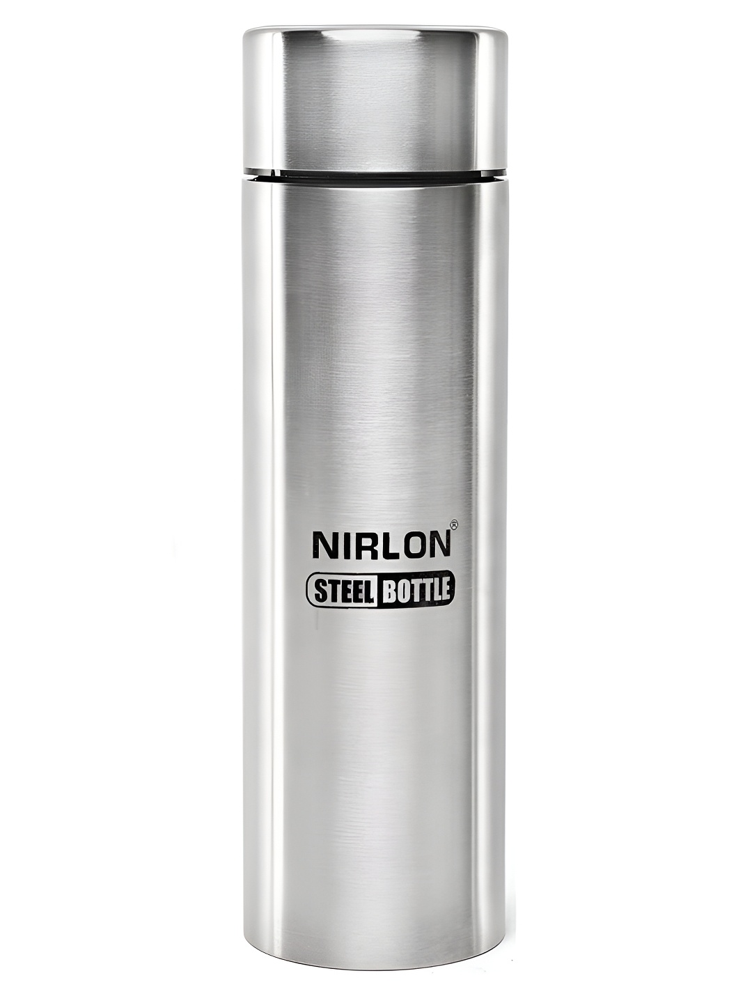 

NIRLON Silver-Toned Single Stainless Steel Solid Water Bottle 1 ltr