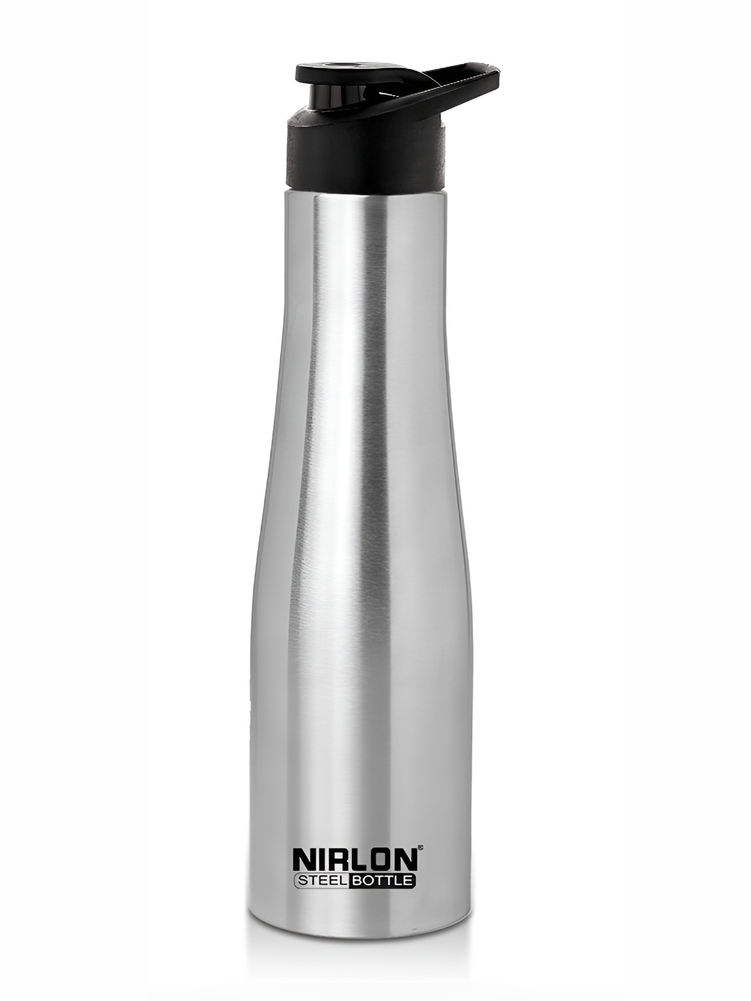 

NIRLON Tall Bell Silver-Toned Stainless Steel Water Bottle 1 L