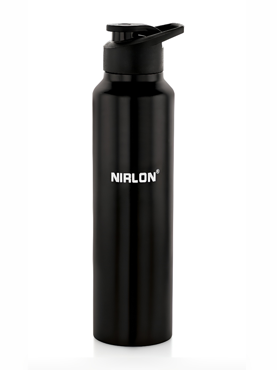 

NIRLON Classic Black Flip Single Wall Vacuum Water Bottle 1 L