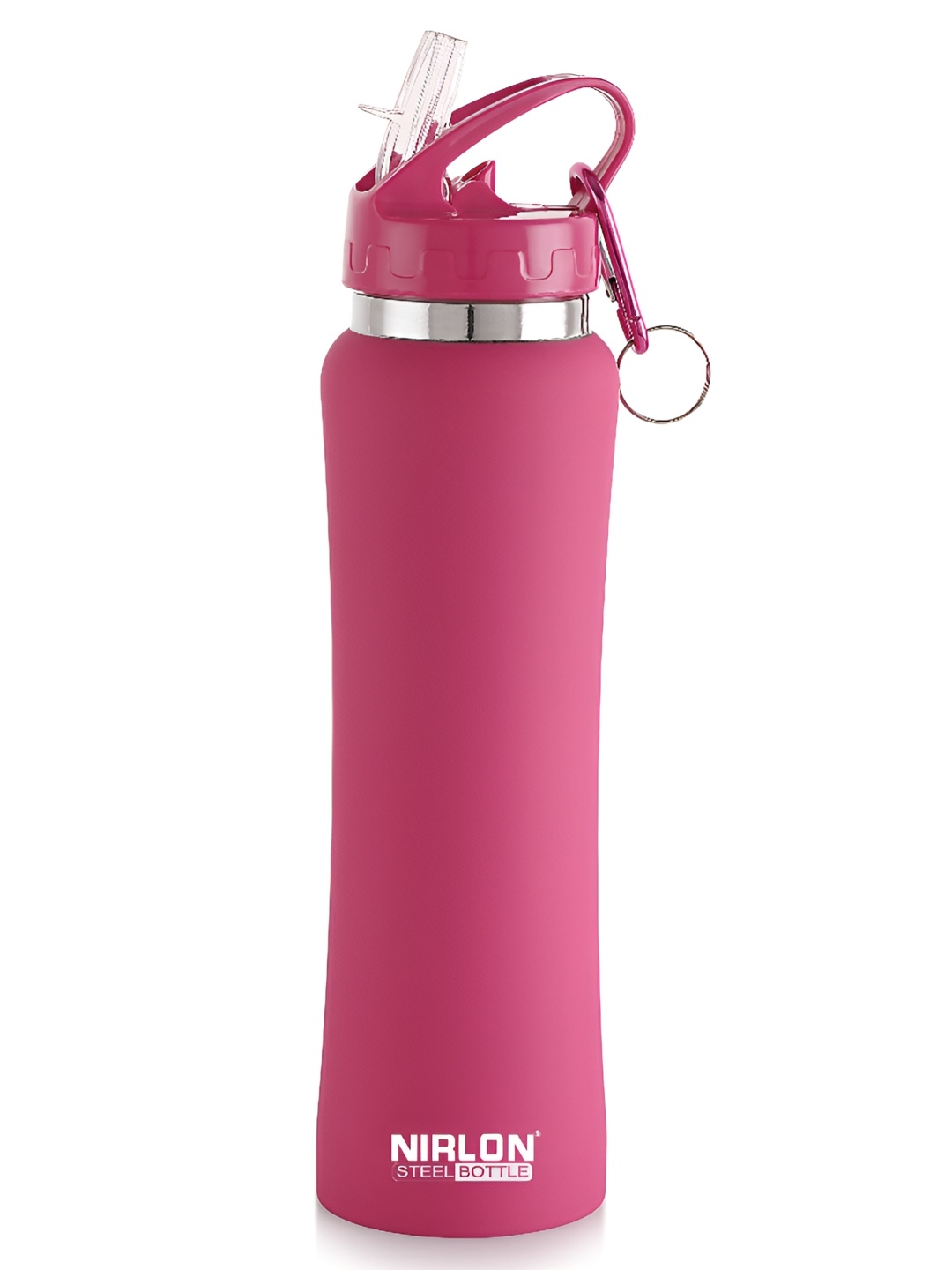 

NIRLON Pink Single Stainless Steel Solid Water Bottle 750 ml