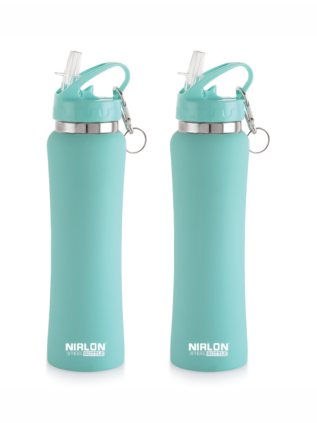 

NIRLON Green 2 Pcs Stainless Steel Water Bottle 750 ml