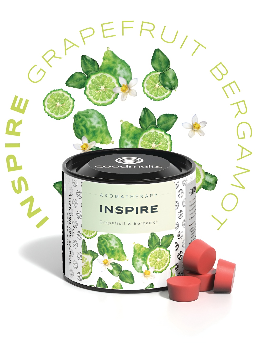 

GoodMelts Inspire Aromatherapy Scented Soy Wax Melts, Red