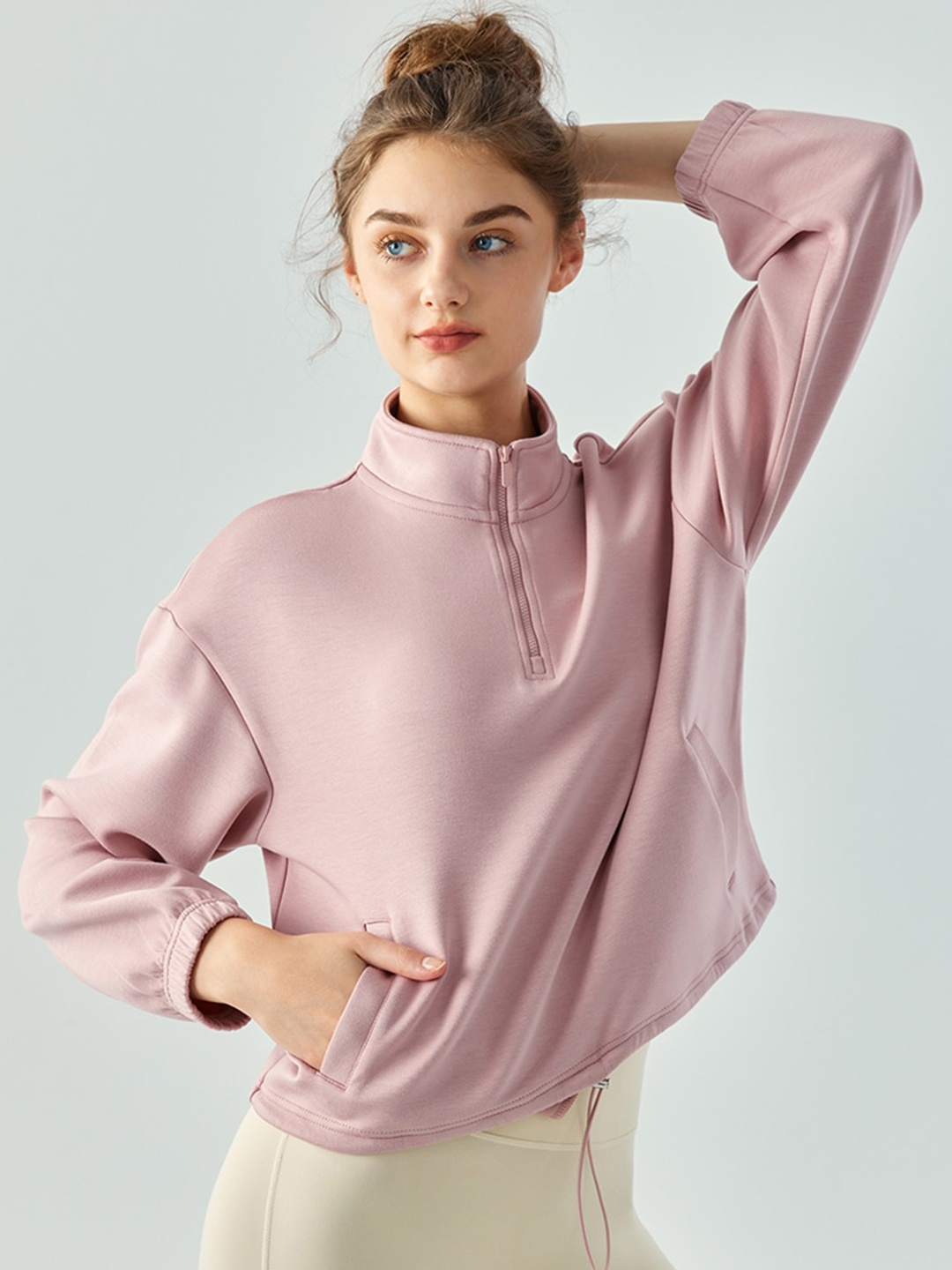 

JC Collection Lightweight Sporty Jacket, Pink