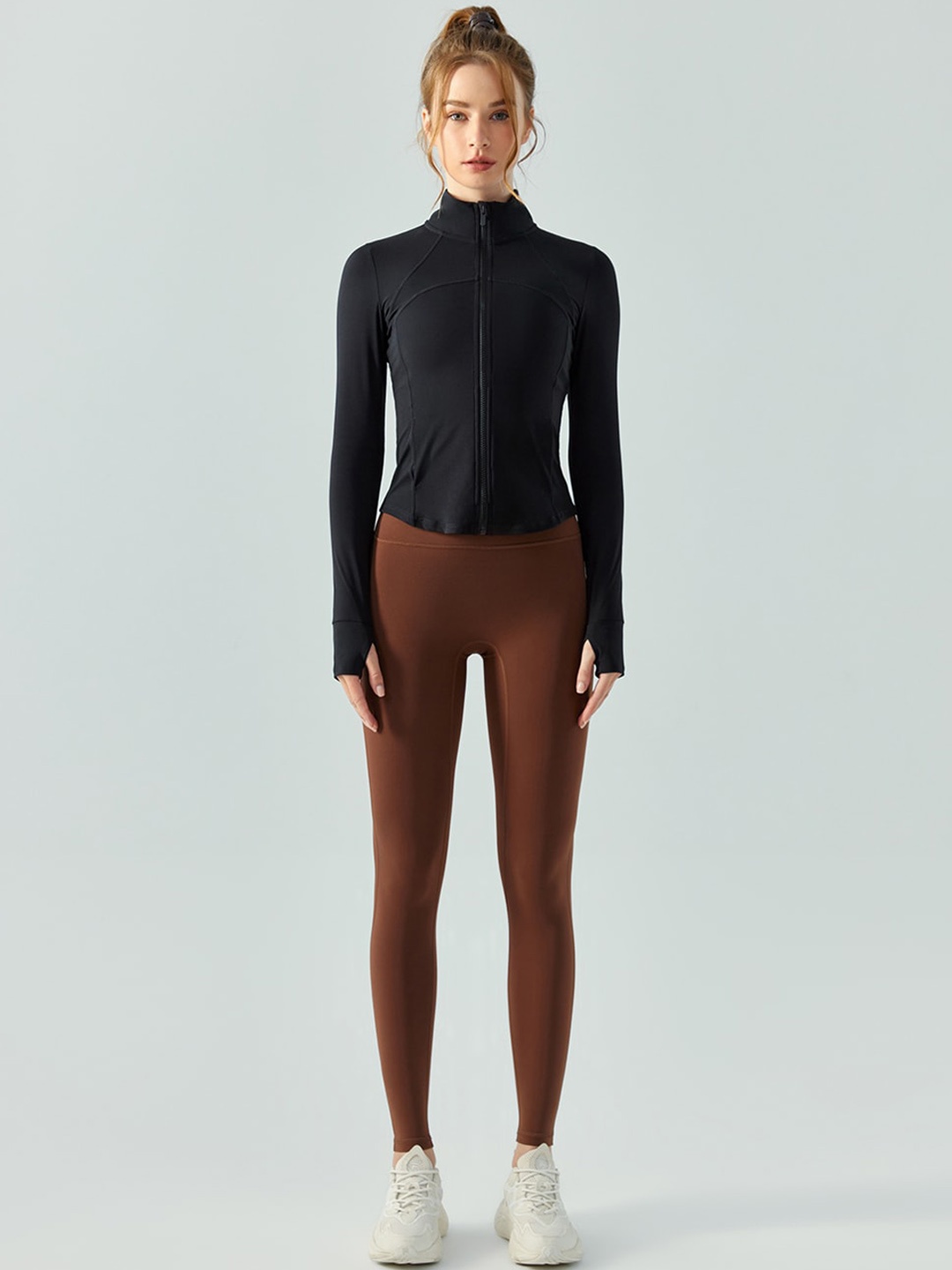 

JC Collection Lightweight Sporty Jacket, Black