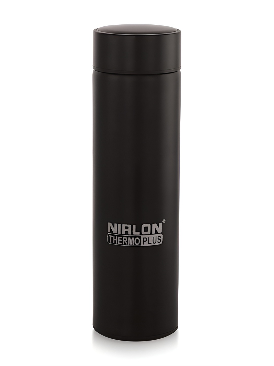 

NIRLON Black Stainless Steel Solid Water Bottle with LED Temperature Display 500 ML
