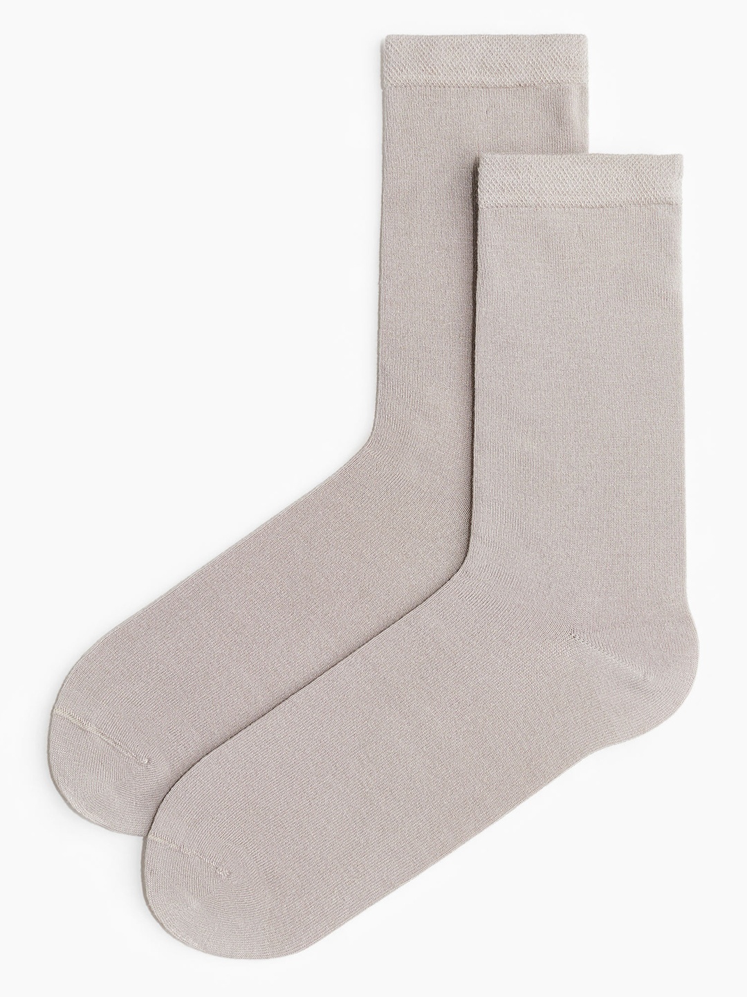 

H&M Men Bamboo-Blend Socks, Beige