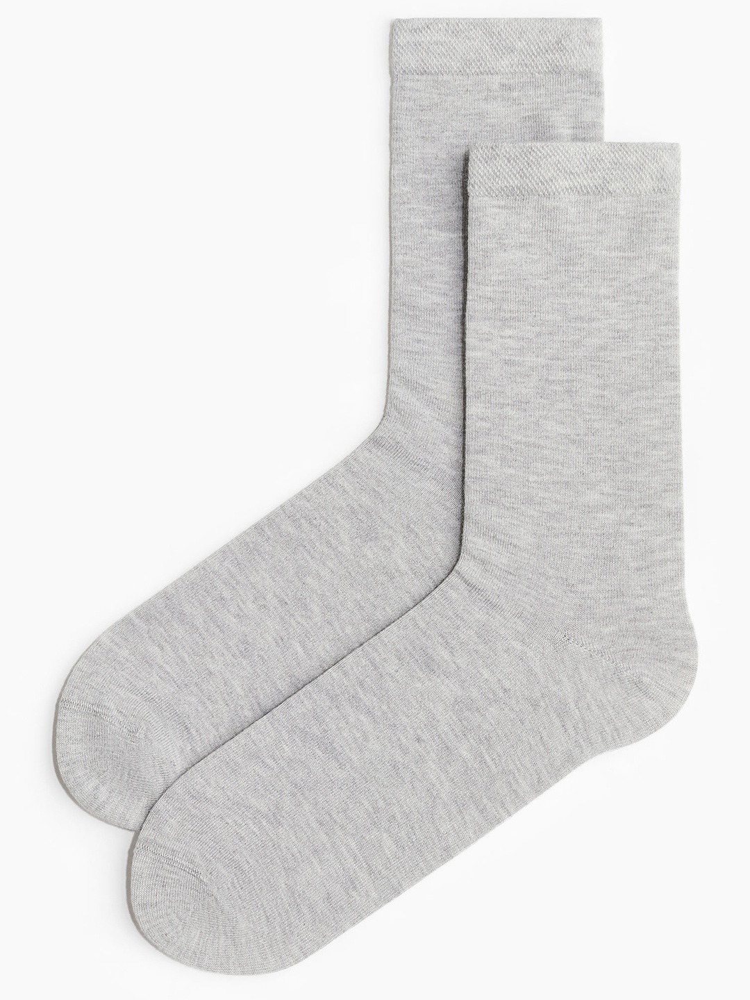 

H&M Men Bamboo-Blend Socks, Grey