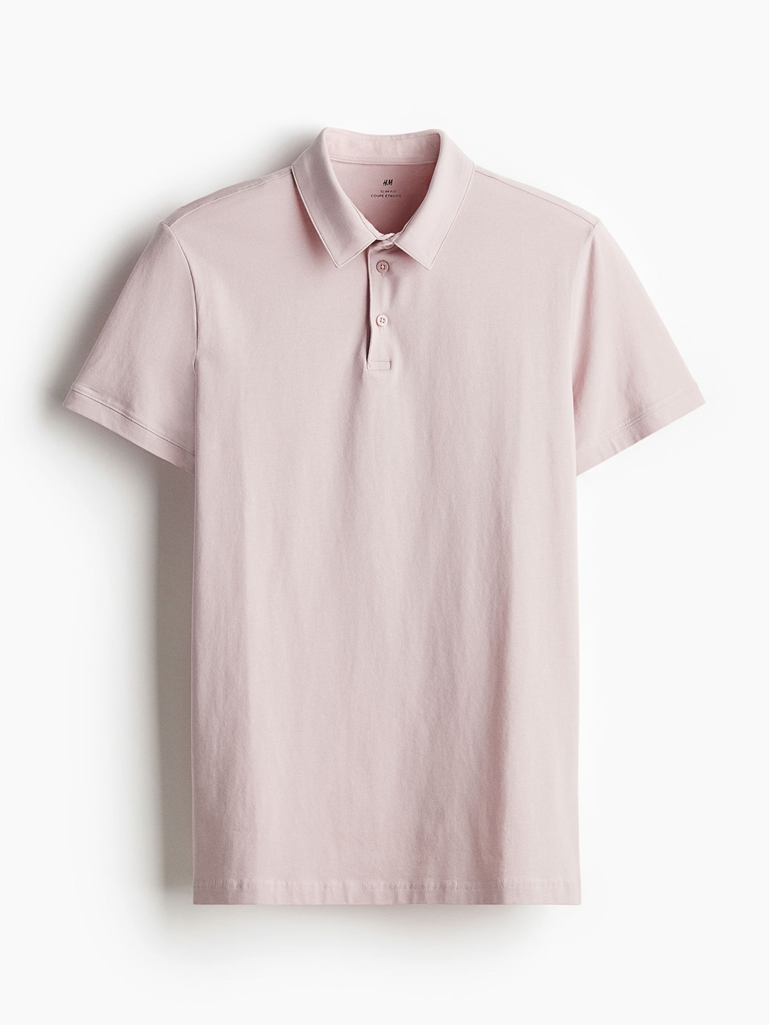 

H&M Men Slim Fit Polo Shirt, Pink