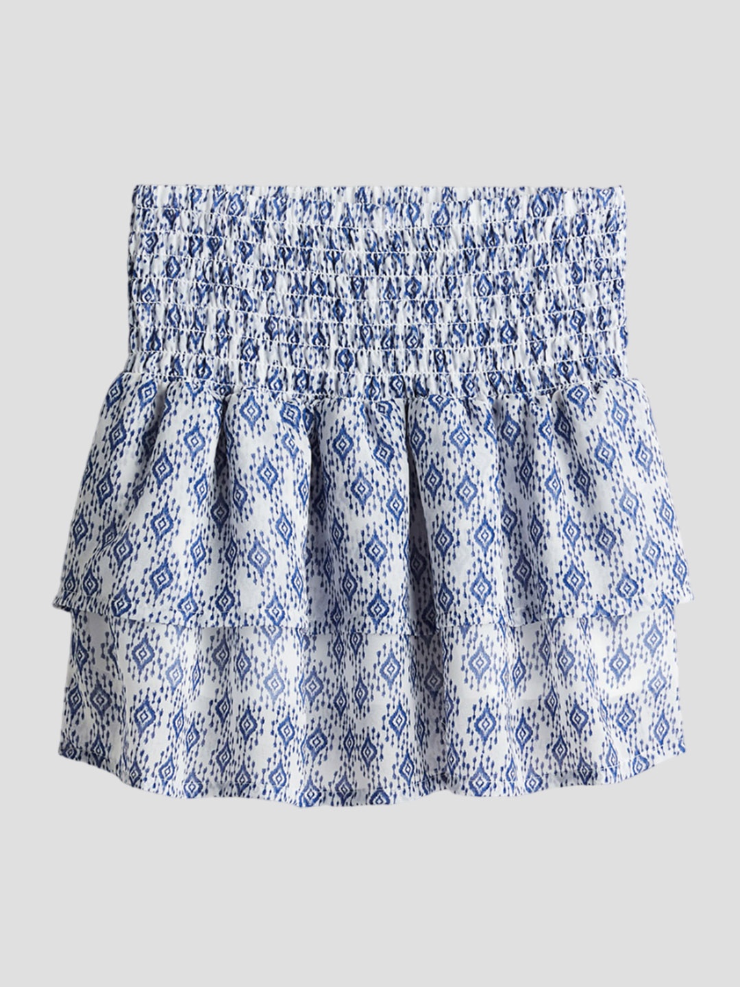 

H&M Girls Tiered Skirt, Blue