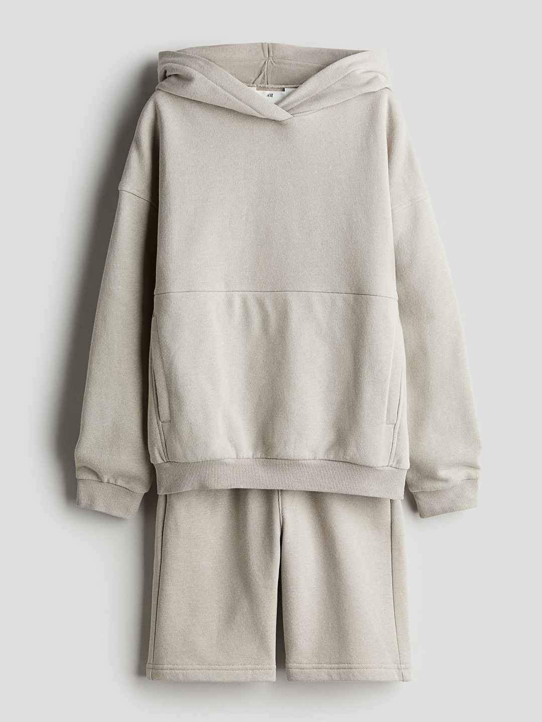 

H&M Boys 2-Piece Sweatshirt Set, Beige