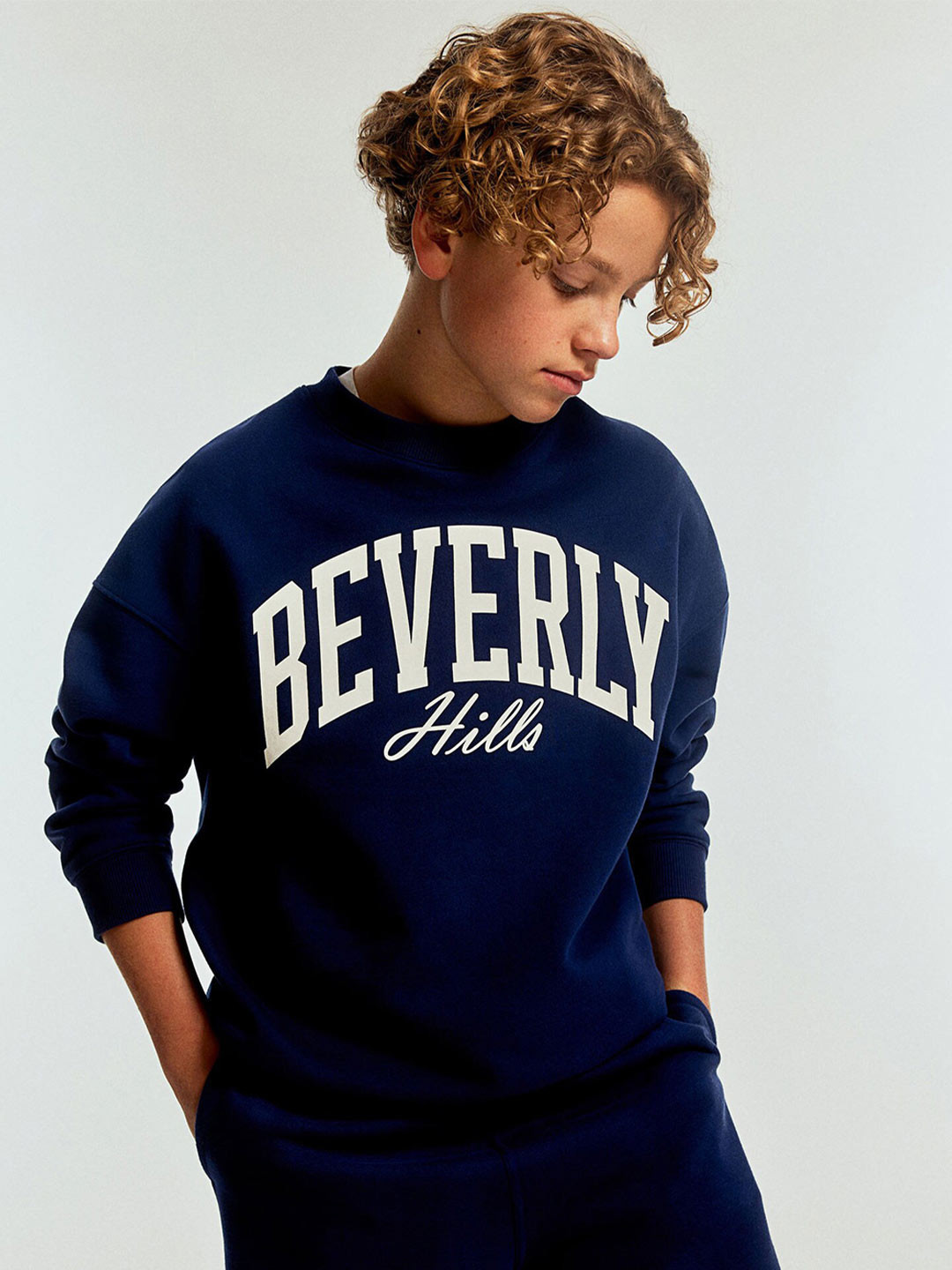 

H&M Boys 2-Piece Sweatshirt Set, Blue