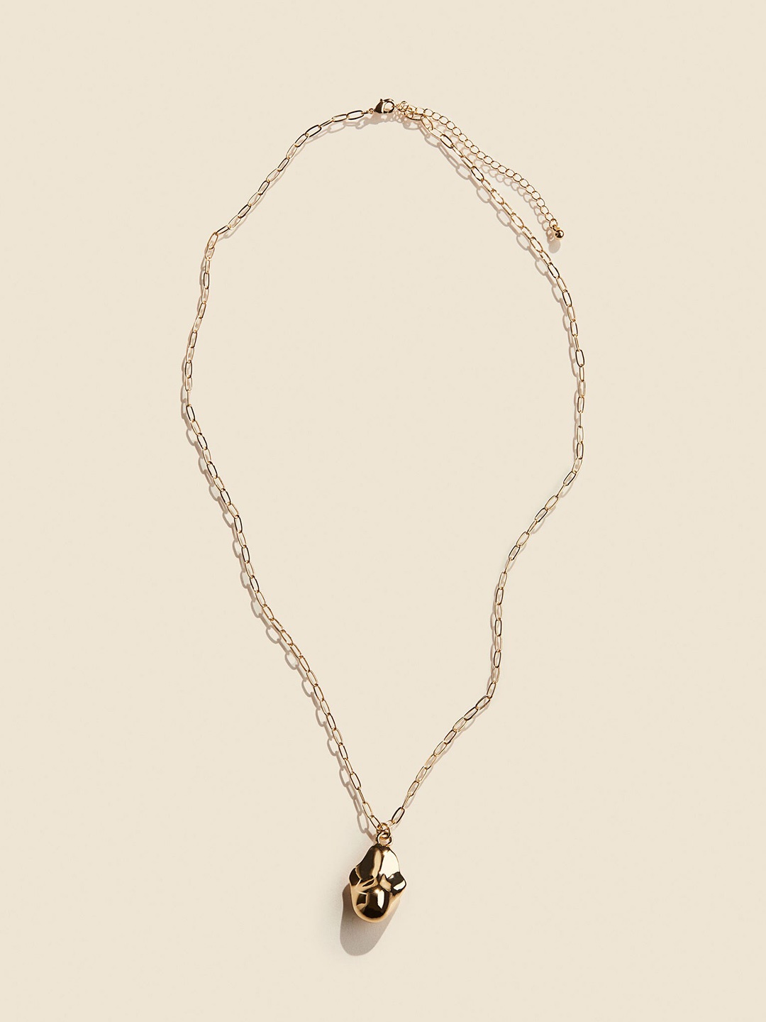 

H&M Long Pendant Necklace, Gold