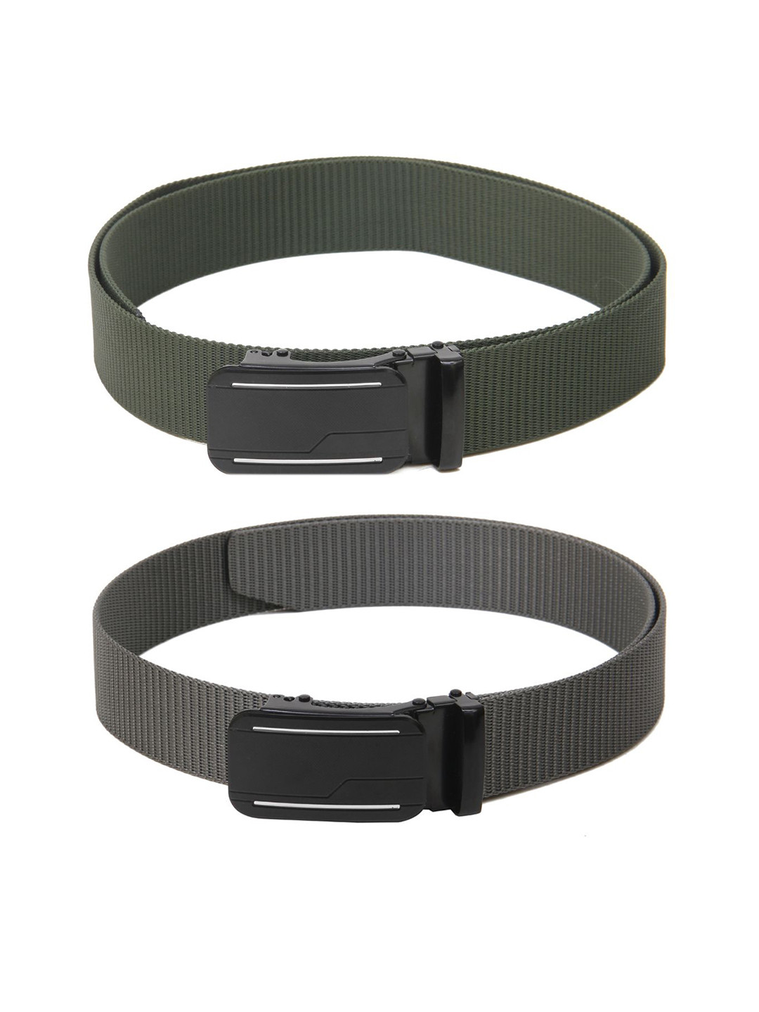 

Calvadoss Men Set Of 2 Belt, Green
