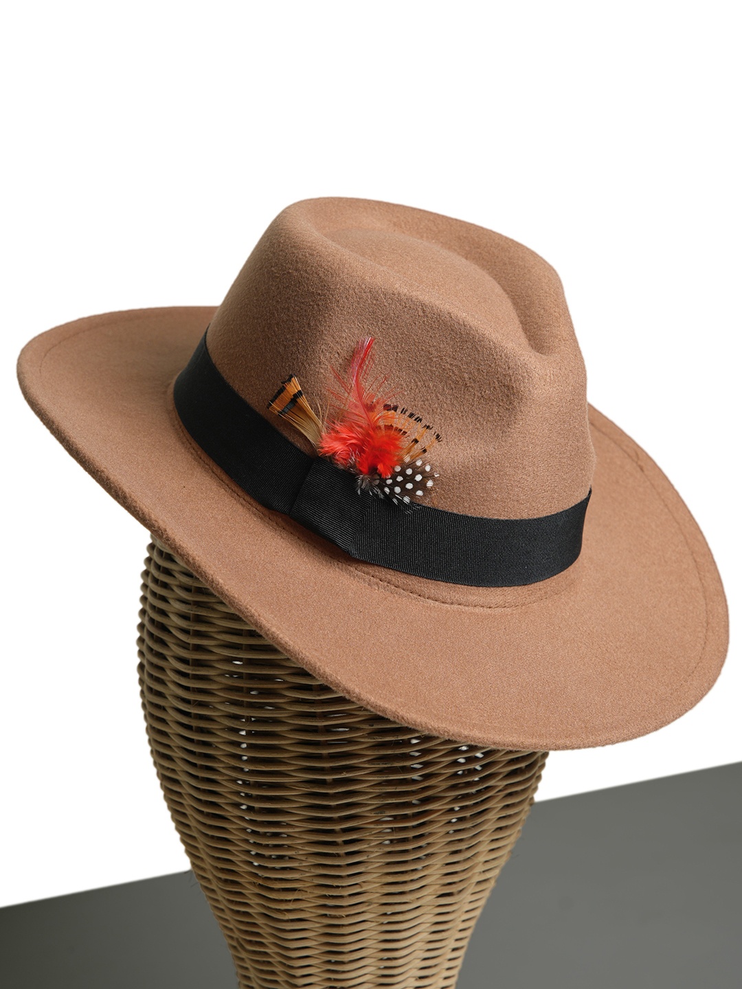 

CHOKORE Men Khaki Solid Cowboy Sun Hat