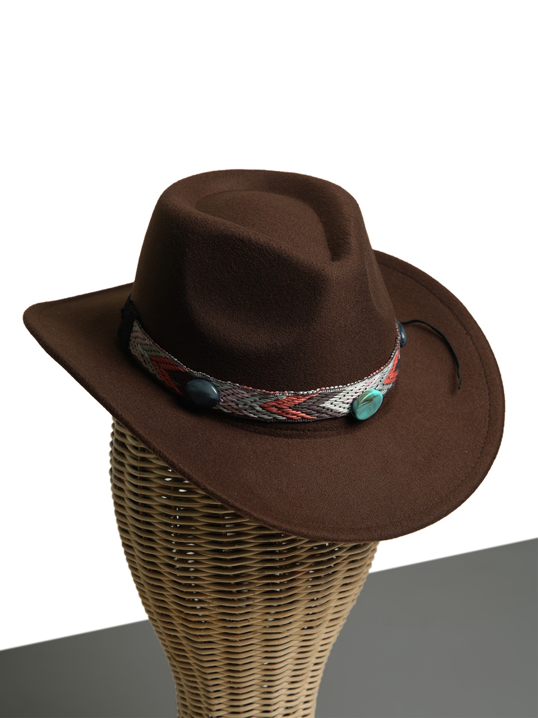 

CHOKORE Men Sun Hat With Band, Brown