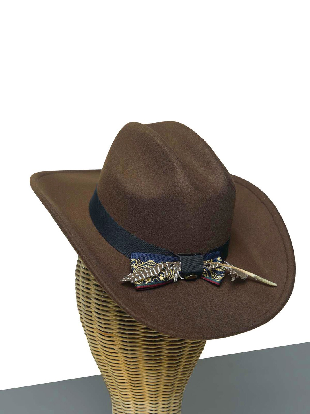 

CHOKORE Men Cattleman Cowboy Hat, Brown