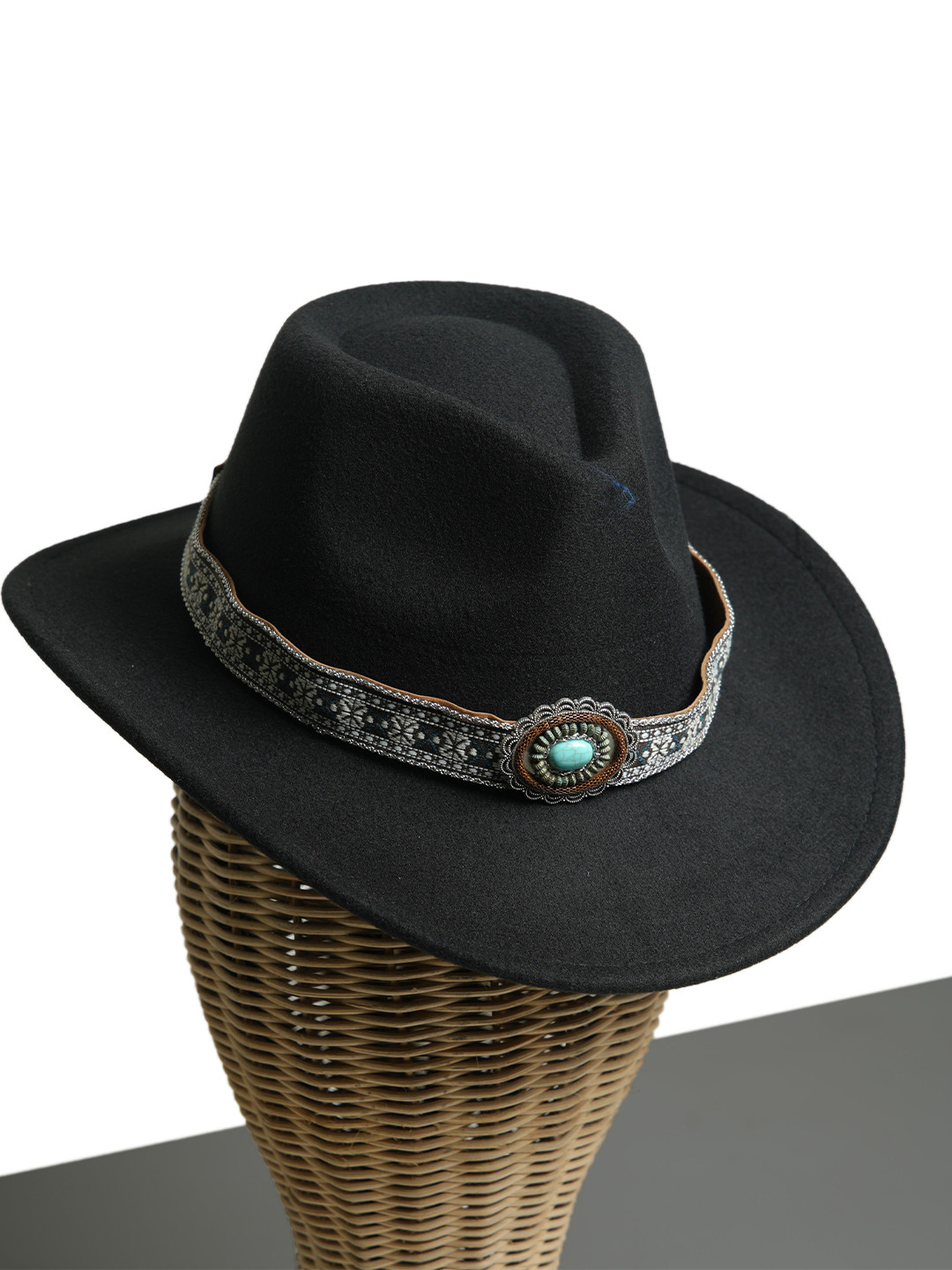 

CHOKORE Men Cowboy Hat, Navy blue