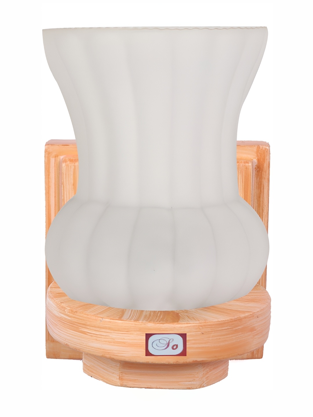 

1ST TIME White Glass Contemporary Abstract Shaped Shaped Wall Lamp
