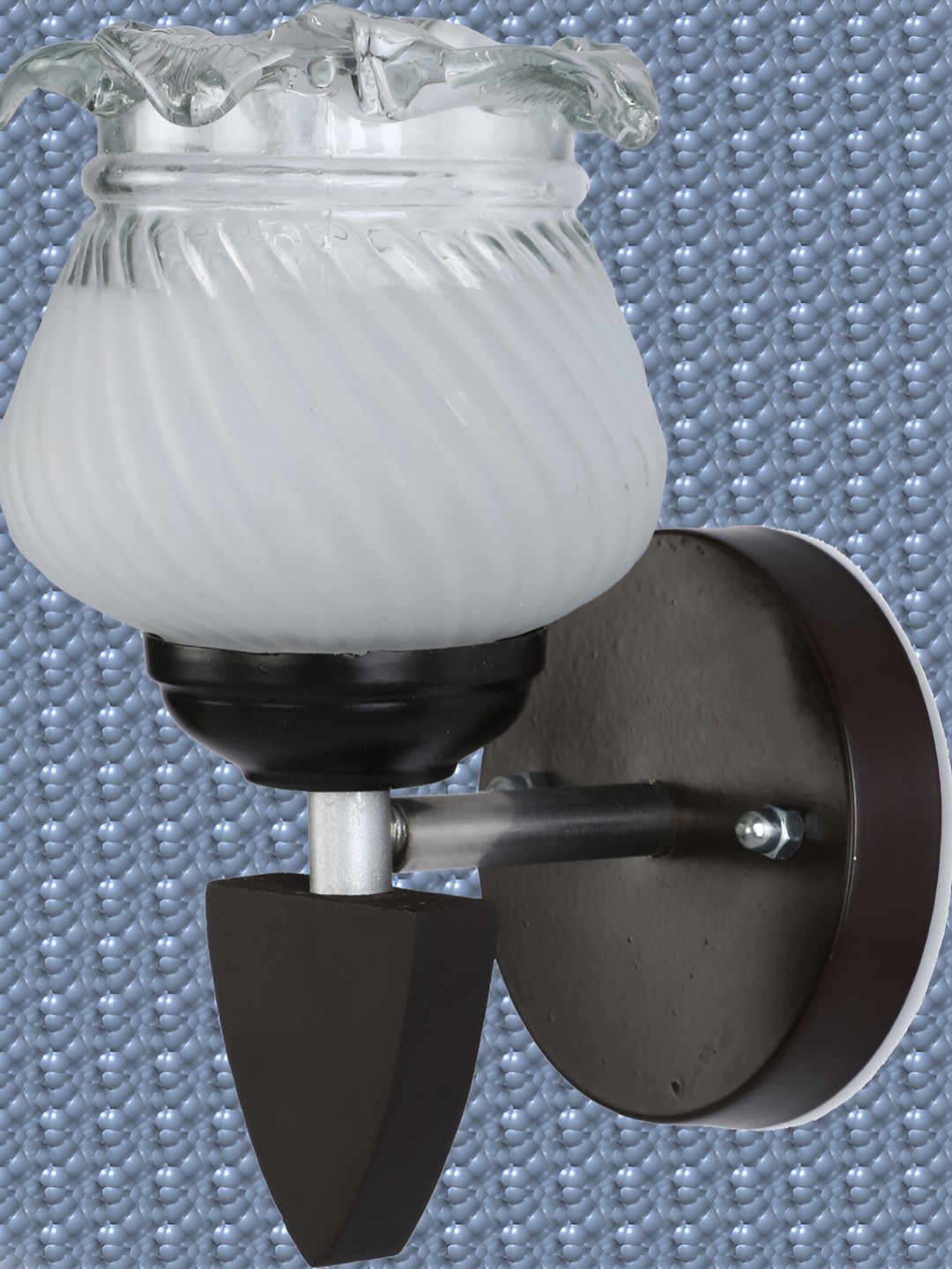 

1ST TIME Transparent Glass Contemporary Bell Shaped Wall Lamp
