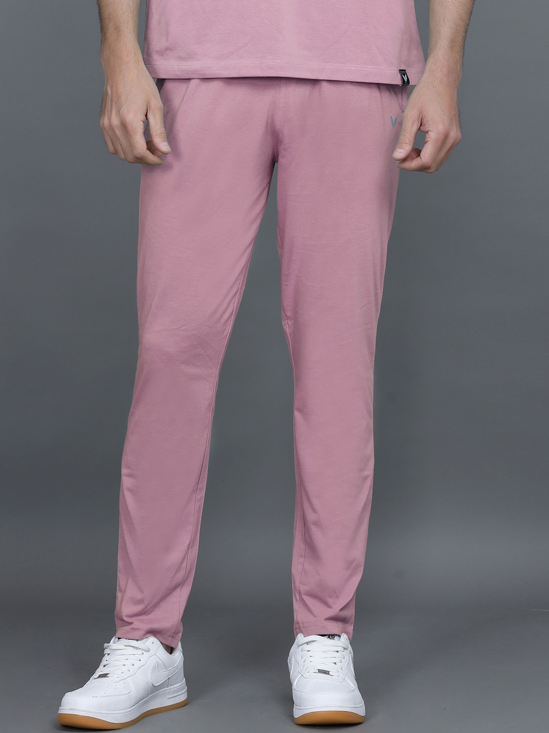 

GODFREY Men Mid Rise Track Pants, Rose