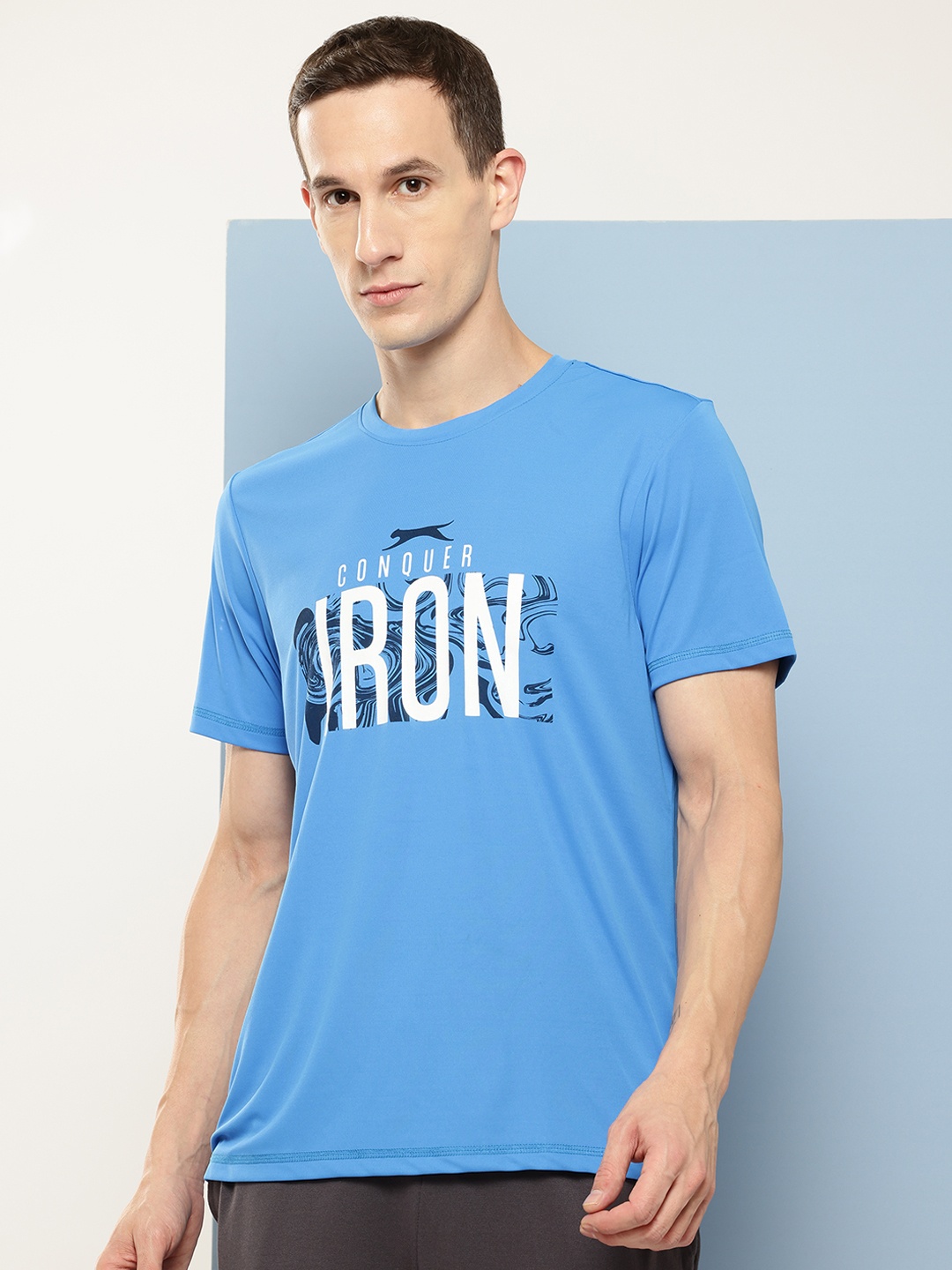 

Slazenger Ultra-Dry Typography T-shirt, Blue
