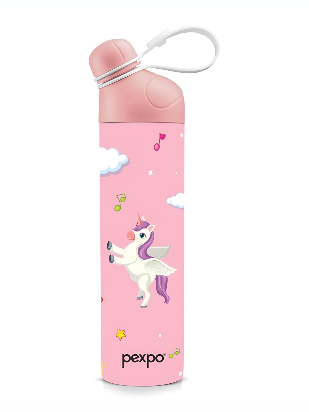 

Pexpo Pink Single Stainless Steel Double Wall Vacuum Water Bottle 500ml